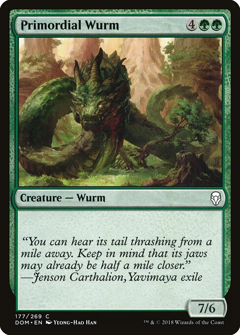 Primordial Wurm - Dominaria - 177