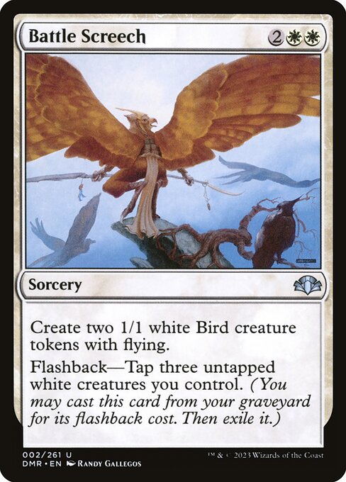 Battle Screech - Dominaria Remastered - 2