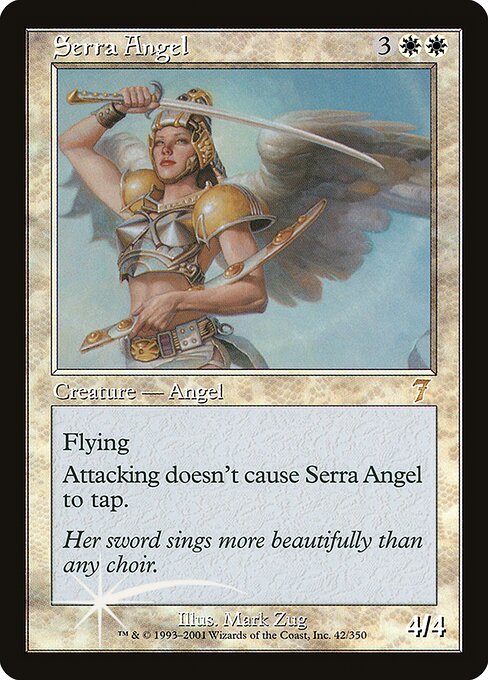 Serra Angel - Seventh Edition - 42★