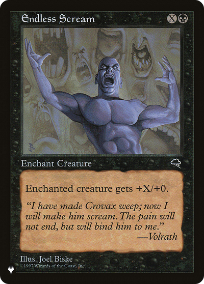 Endless Scream [The List]