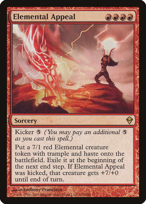 Elemental Appeal - Zendikar - 123