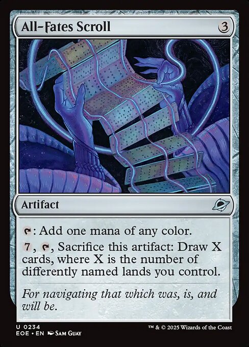 All-Fates Scroll - Edge of Eternities - 234
