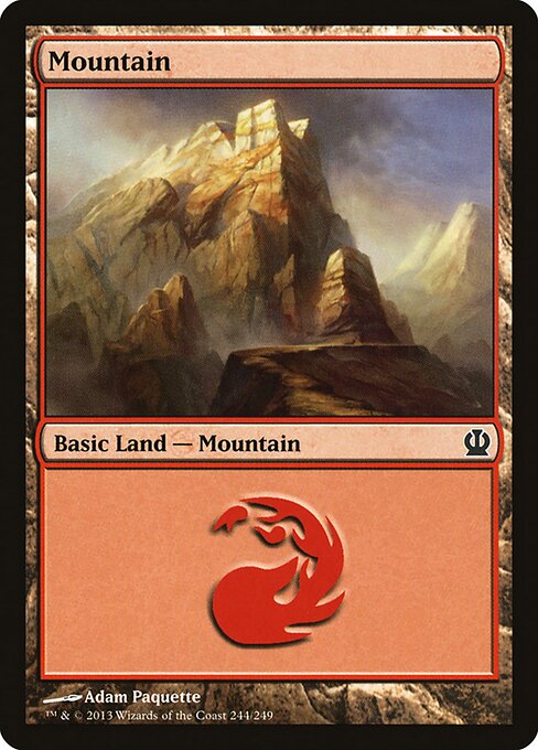 Mountain - Theros - 244