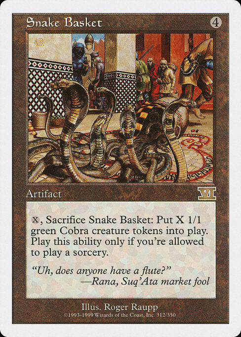 Snake Basket - Classic Sixth Edition - 312
