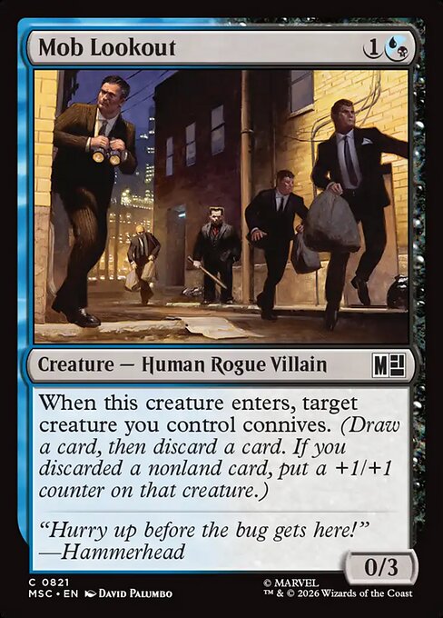 Mob Lookout - Marvel Super Heroes Commander - 821
