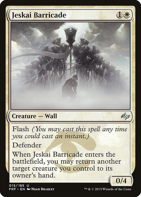 Jeskai Barricade - Fate Reforged - 15