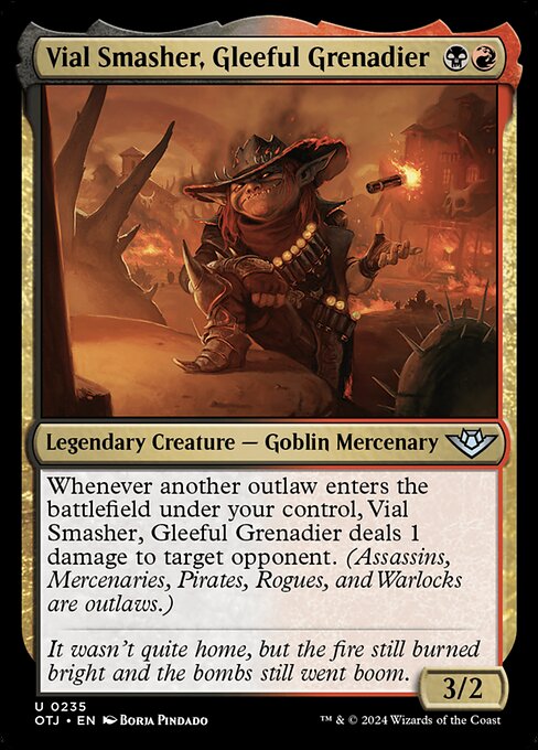 Vial Smasher, Gleeful Grenadier - Outlaws of Thunder Junction - 235