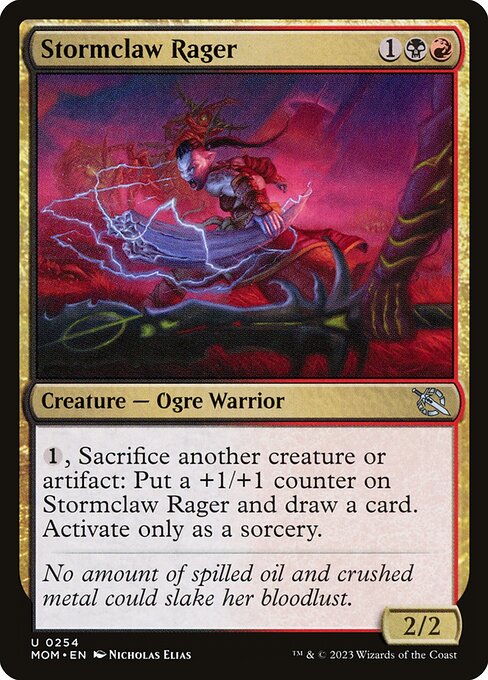 Stormclaw Rager - March of the Machine - 254
