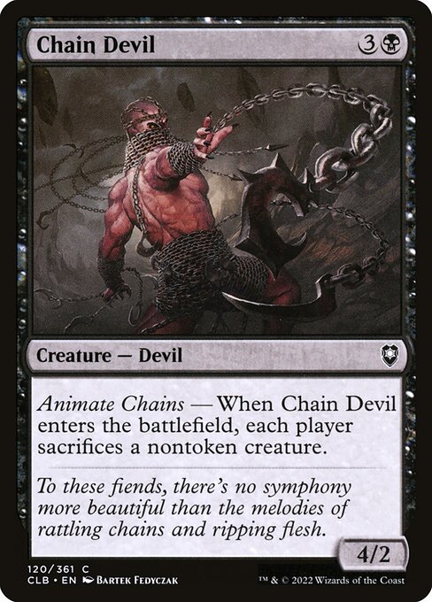 Chain Devil - Commander Legends: Battle for Baldur's Gate - 120