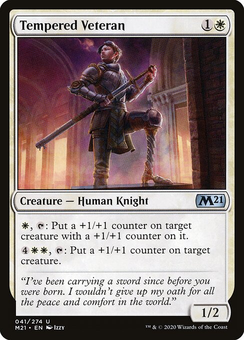 Tempered Veteran - Core Set 2021 - 41