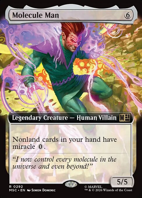 Molecule Man - Marvel Super Heroes Commander - 292