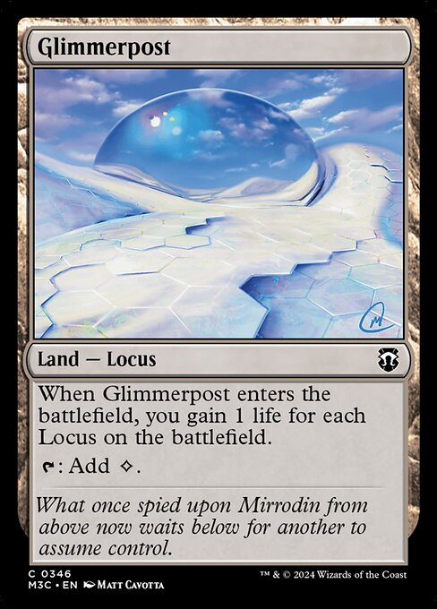 Glimmerpost - Modern Horizons 3 Commander - 346