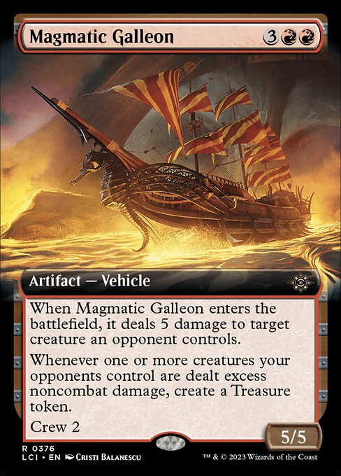 Magmatic Galleon - The Lost Caverns of Ixalan - 376