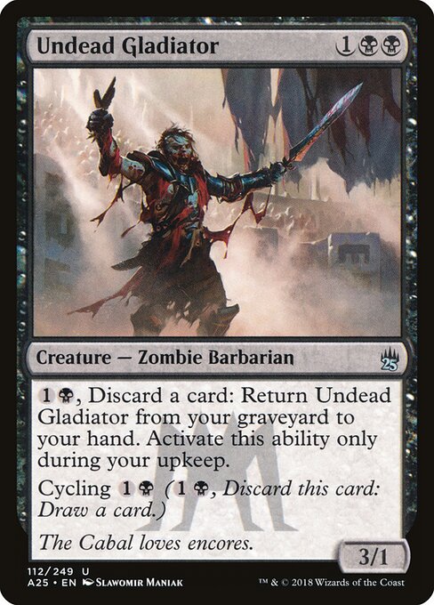 Undead Gladiator - Masters 25 - 112