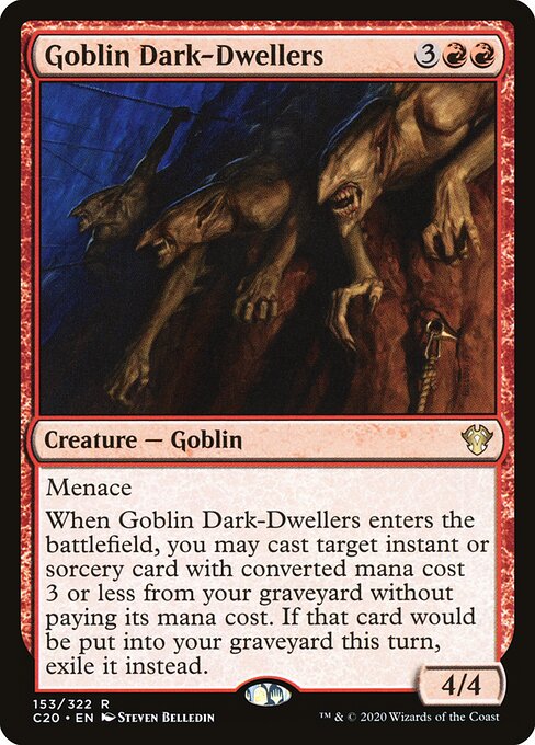 Goblin Dark-Dwellers - Commander 2020 - 153