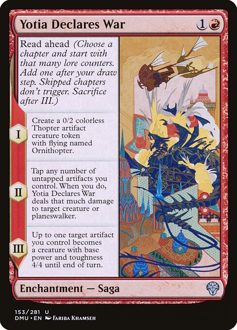 Yotia Declares War - Dominaria United - 153