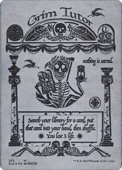 Grim Tutor - Secret Lair Drop - 365
