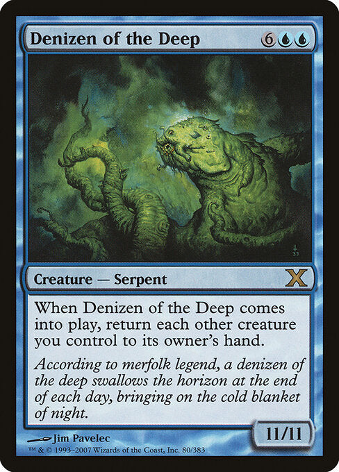 Denizen of the Deep - Tenth Edition - 80
