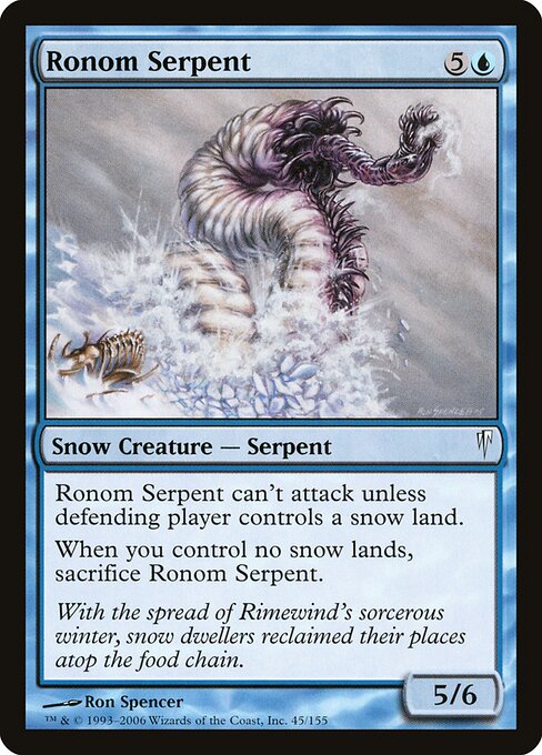 Ronom Serpent - Coldsnap - 45