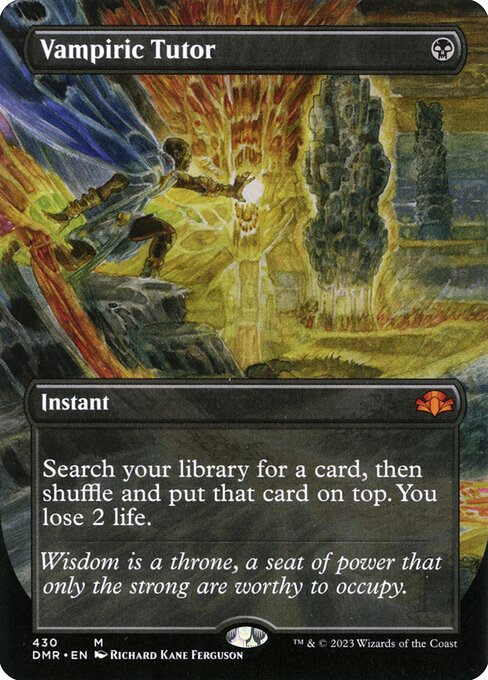Vampiric Tutor - Dominaria Remastered - 430