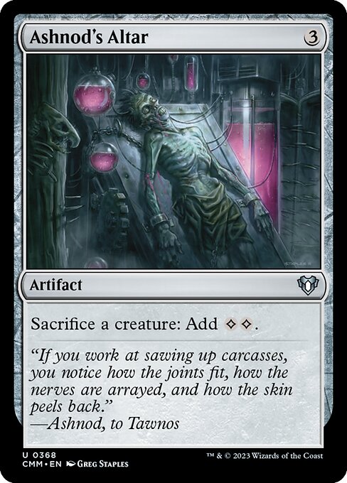 Ashnod's Altar - Commander Masters - 368