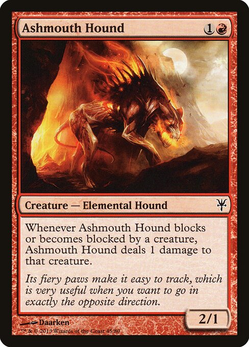 Ashmouth Hound - Duel Decks: Sorin vs. Tibalt - 45