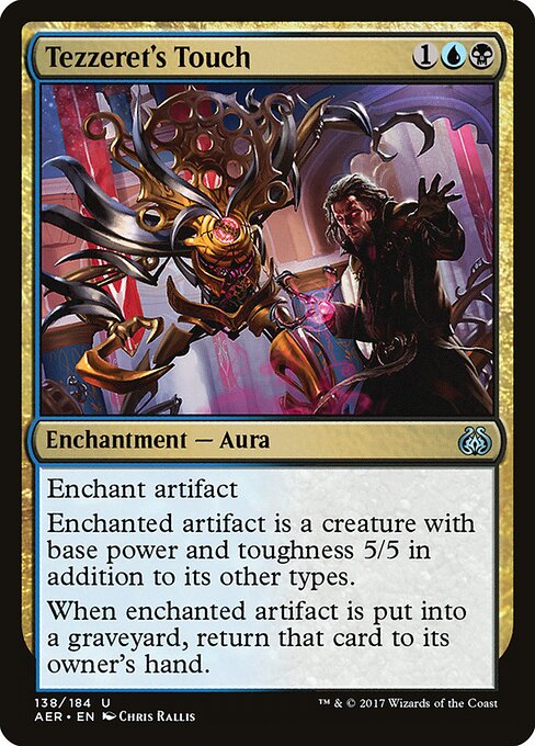 Tezzeret's Touch - Aether Revolt - 138
