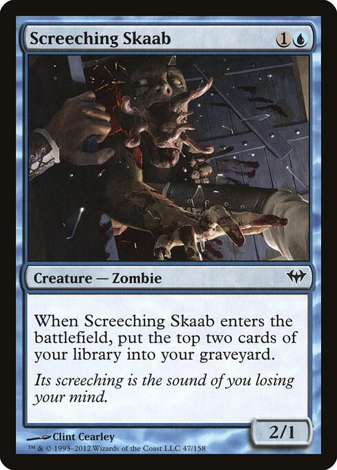 Screeching Skaab - Dark Ascension - 47