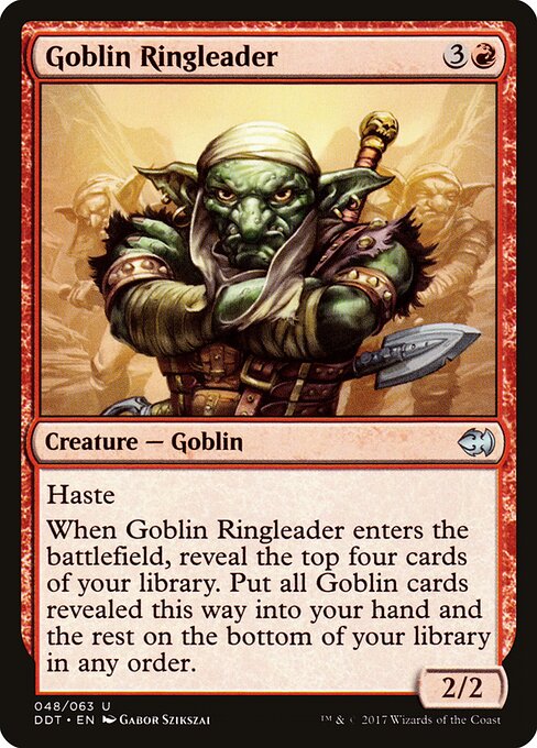 Goblin Ringleader - Duel Decks: Merfolk vs. Goblins - 48