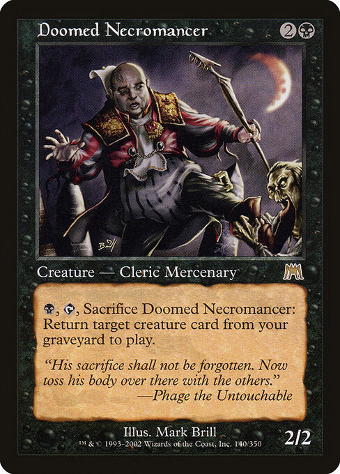 Doomed Necromancer - Onslaught - 140