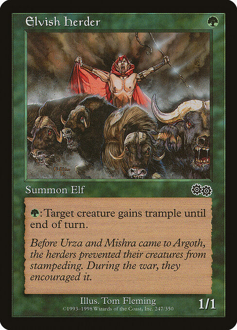 Elvish Herder - Urza's Saga - 247