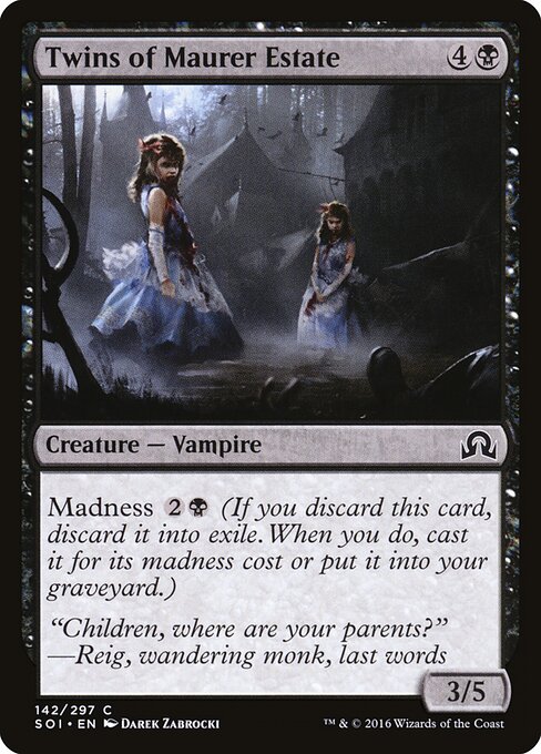 Twins of Maurer Estate - Shadows over Innistrad - 142
