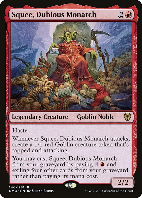 Squee, Dubious Monarch - Dominaria United - 146