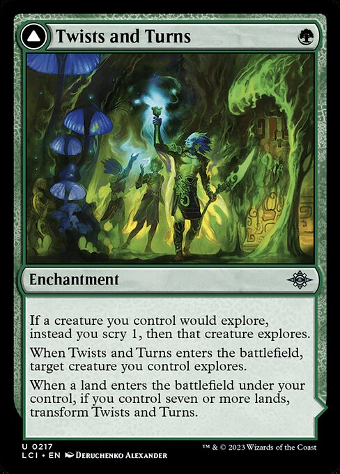 Twists and Turns // Mycoid Maze - The Lost Caverns of Ixalan - 217