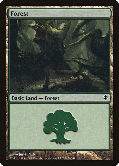 Forest - Zendikar - 247a