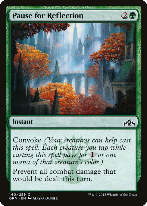 Pause for Reflection - Guilds of Ravnica - 140