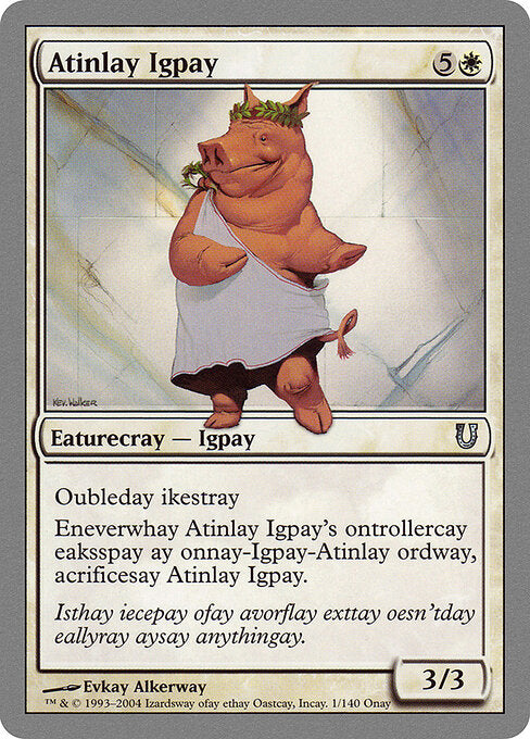 Atinlay Igpay - Unhinged - 1