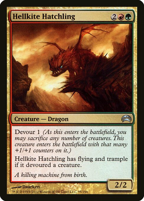 Hellkite Hatchling - Planechase 2012 - 95