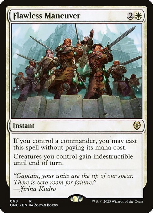 Flawless Maneuver - Phyrexia: All Will Be One Commander - 68