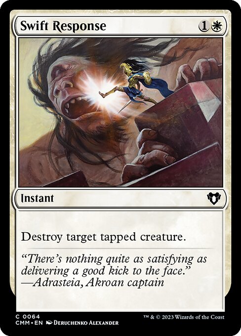 Swift Response - Commander Masters - 64