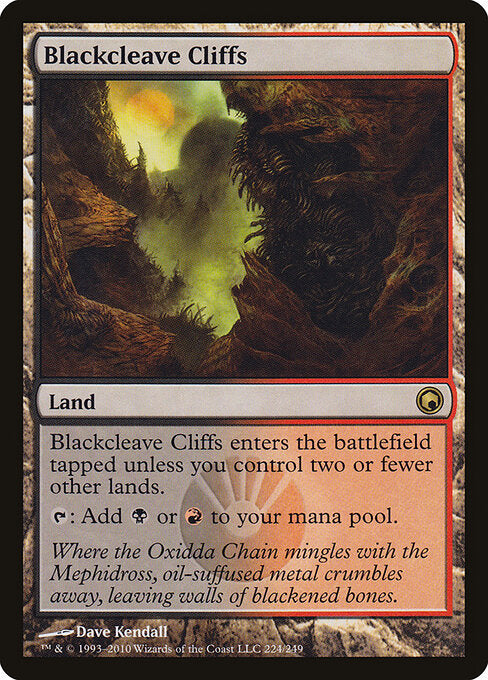 Blackcleave Cliffs - Scars of Mirrodin - 224