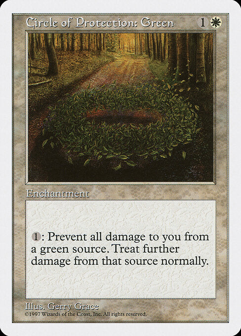 Circle of Protection: Green - Fifth Edition - 19