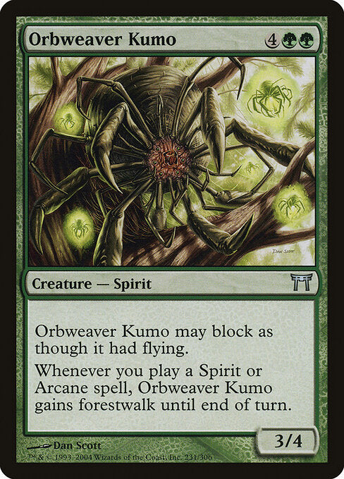 Orbweaver Kumo - Champions of Kamigawa - 231