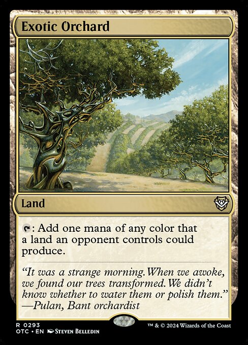 Exotic Orchard - Outlaws of Thunder Junction Commander - 293