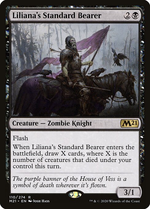 Liliana's Standard Bearer - Core Set 2021 - 110