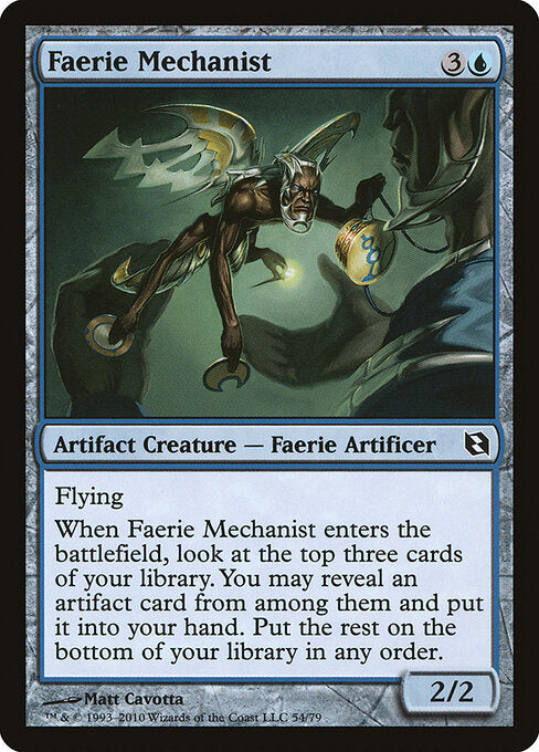 Faerie Mechanist - Duel Decks: Elspeth vs. Tezzeret - 54