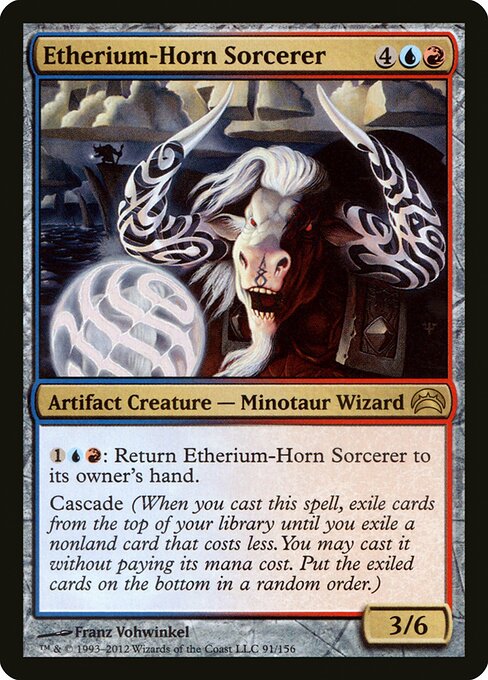 Etherium-Horn Sorcerer - Planechase 2012 - 91