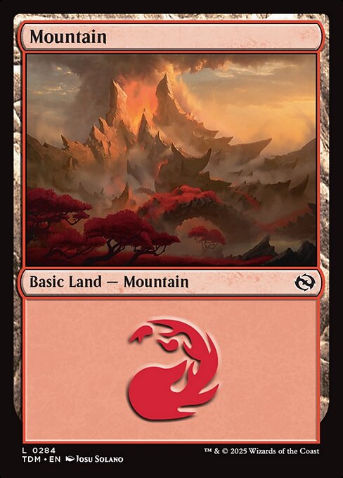 Mountain - Tarkir: Dragonstorm - 284