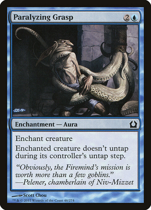 Paralyzing Grasp - Return to Ravnica - 46