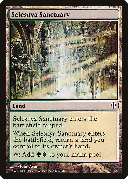 Selesnya Sanctuary - Commander 2013 - 322